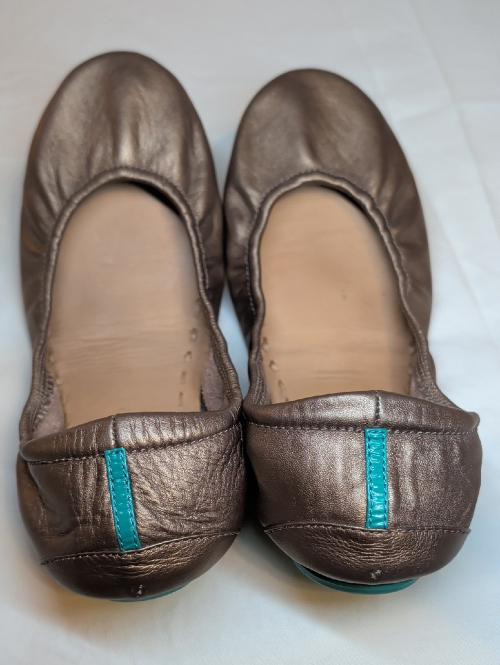 Tieks Ballet Flats | Metallic Bronze | Size 9 | Barely Worn - Picture 7 of 7